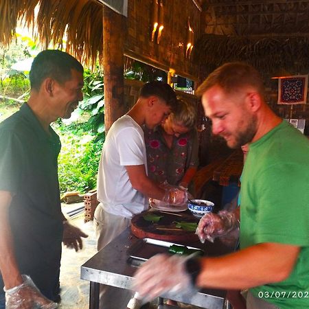 Pu Luong Cuisine Garden Homestay Lang Bang ภายนอก รูปภาพ