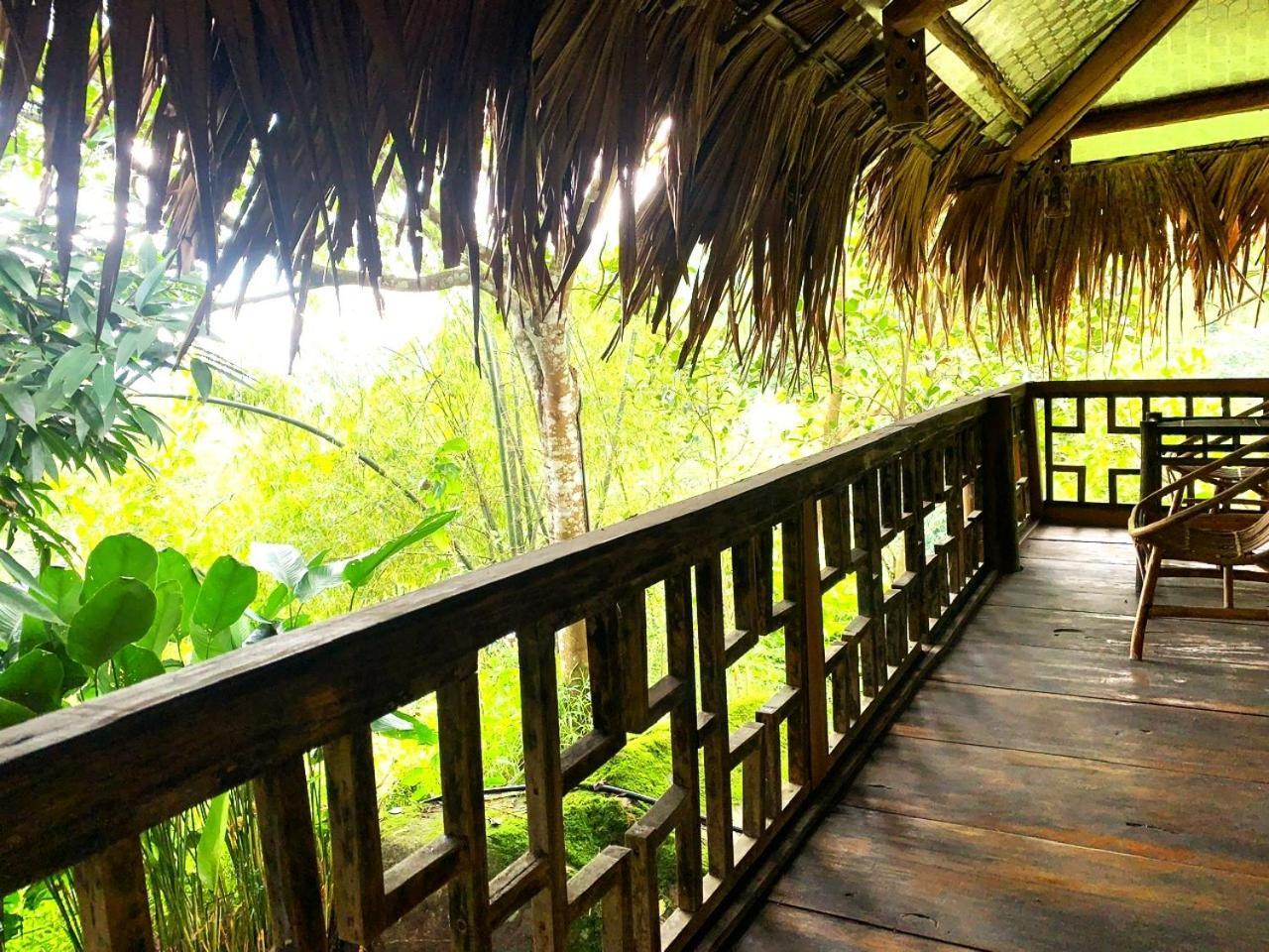 Pu Luong Cuisine Garden Homestay Lang Bang ภายนอก รูปภาพ
