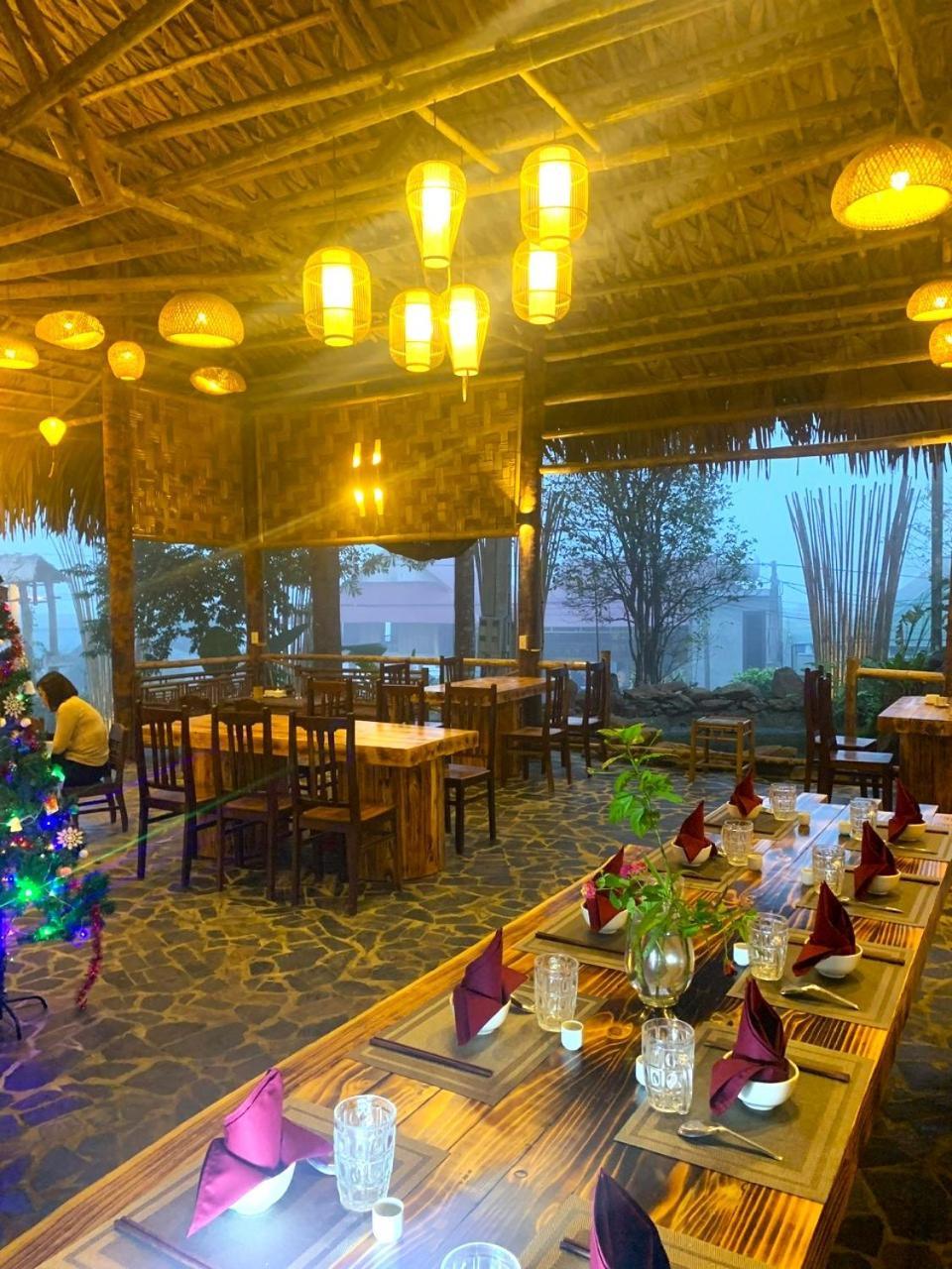 Pu Luong Cuisine Garden Homestay Lang Bang ภายนอก รูปภาพ