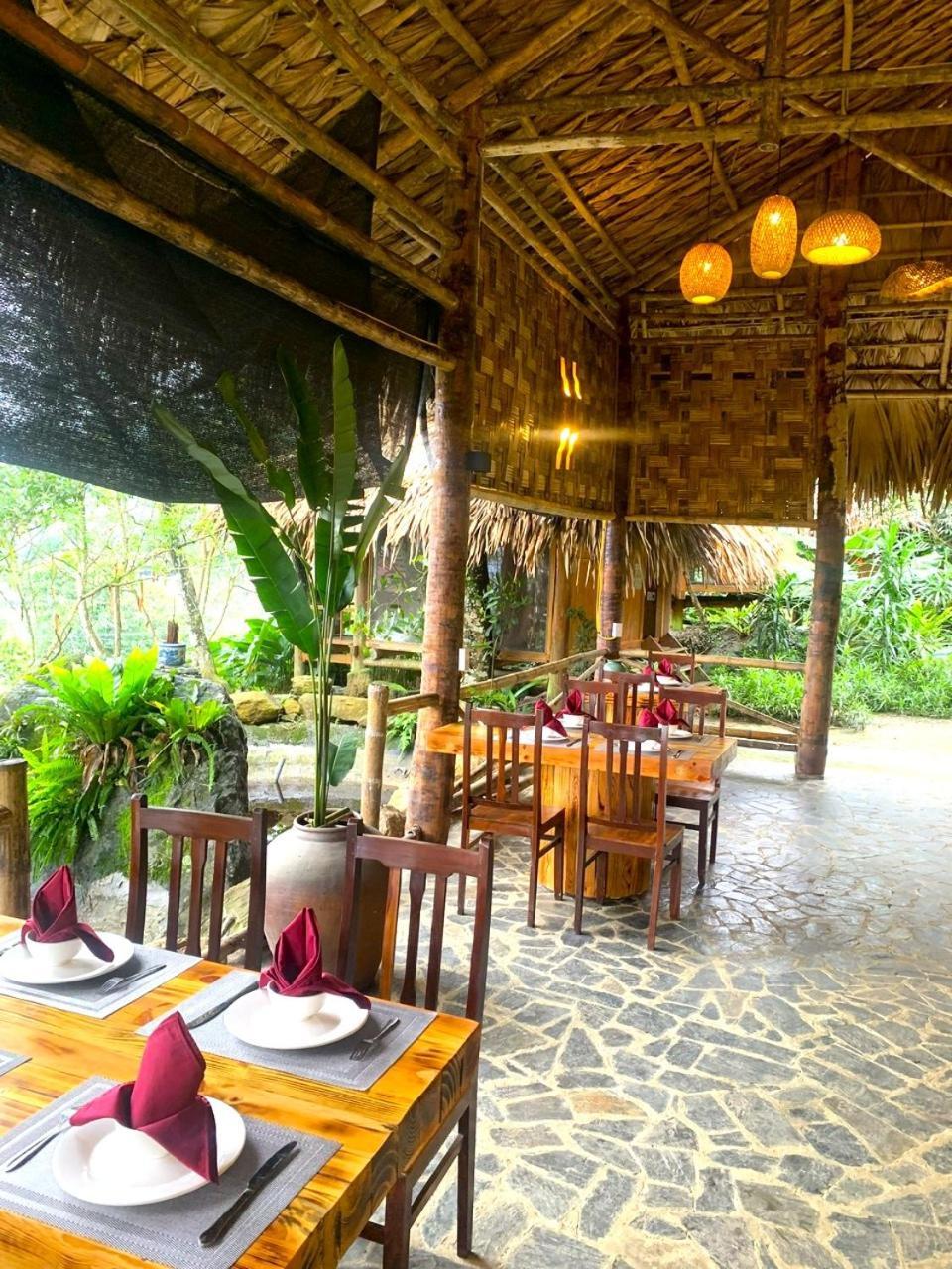 Pu Luong Cuisine Garden Homestay Lang Bang ภายนอก รูปภาพ