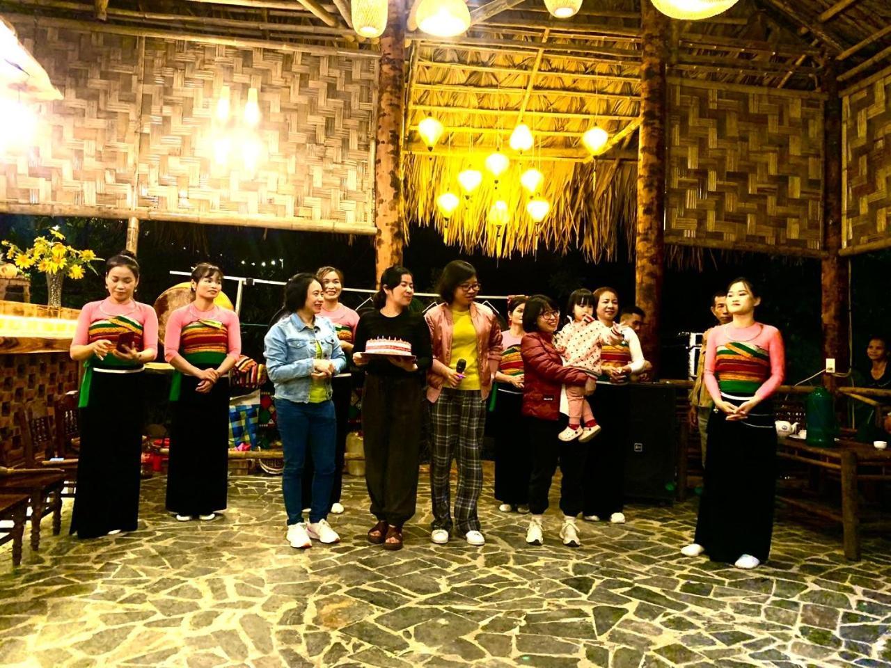 Pu Luong Cuisine Garden Homestay Lang Bang ภายนอก รูปภาพ