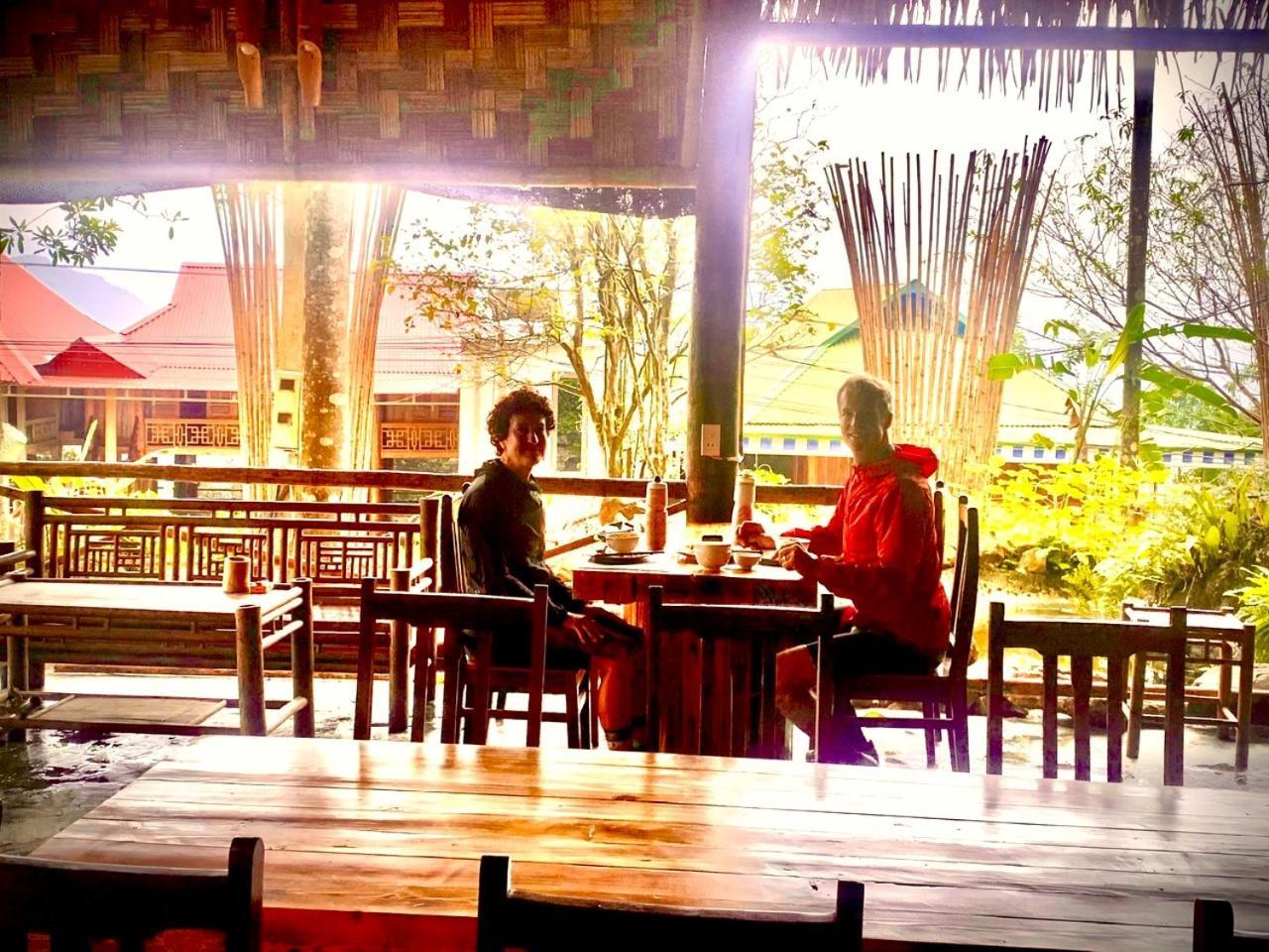 Pu Luong Cuisine Garden Homestay Lang Bang ภายนอก รูปภาพ