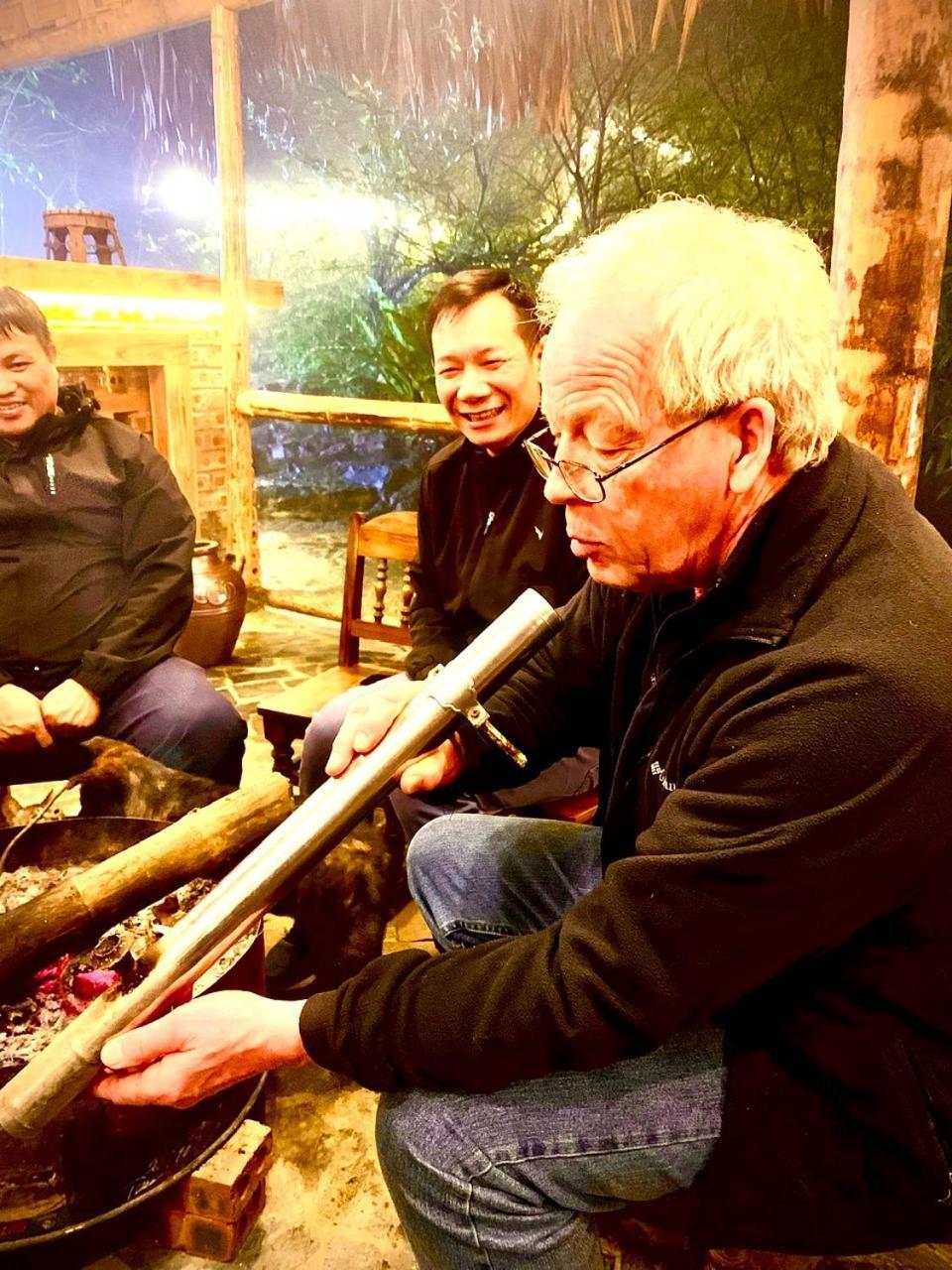 Pu Luong Cuisine Garden Homestay Lang Bang ภายนอก รูปภาพ