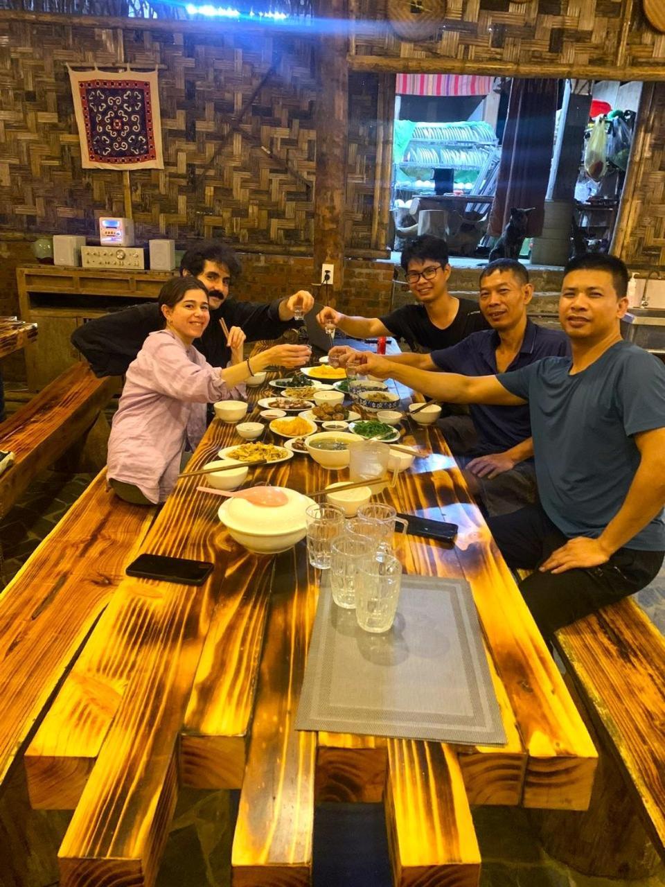 Pu Luong Cuisine Garden Homestay Lang Bang ภายนอก รูปภาพ
