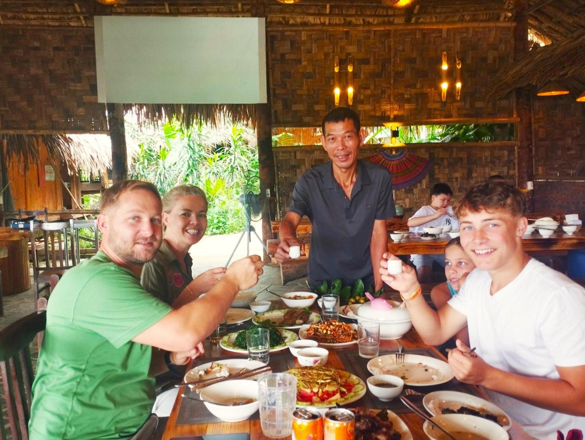 Pu Luong Cuisine Garden Homestay Lang Bang ภายนอก รูปภาพ