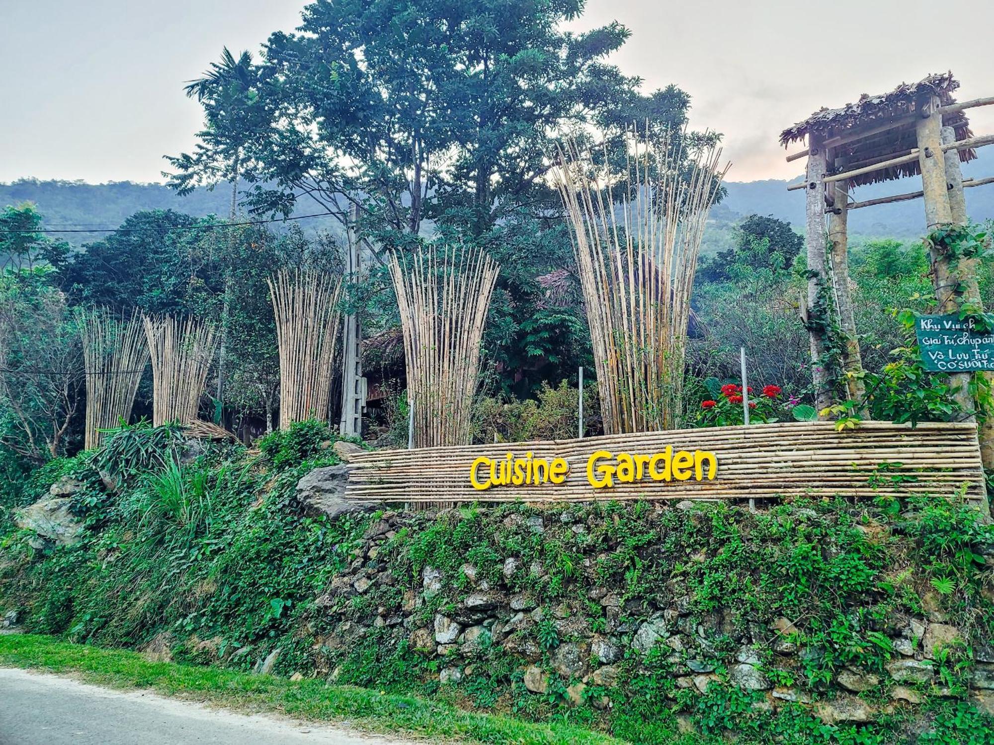 Pu Luong Cuisine Garden Homestay Lang Bang ภายนอก รูปภาพ