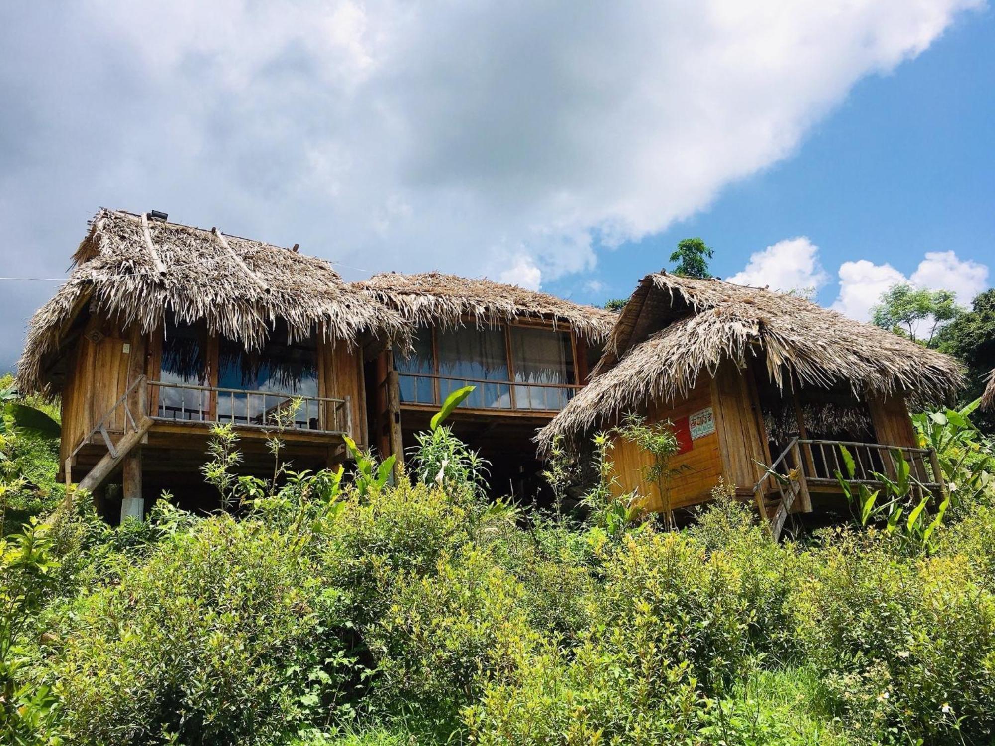 Pu Luong Cuisine Garden Homestay Lang Bang ภายนอก รูปภาพ