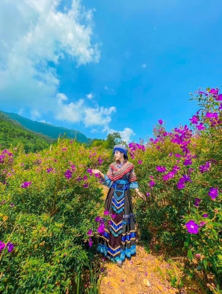 Pu Luong Cuisine Garden Homestay Lang Bang ภายนอก รูปภาพ