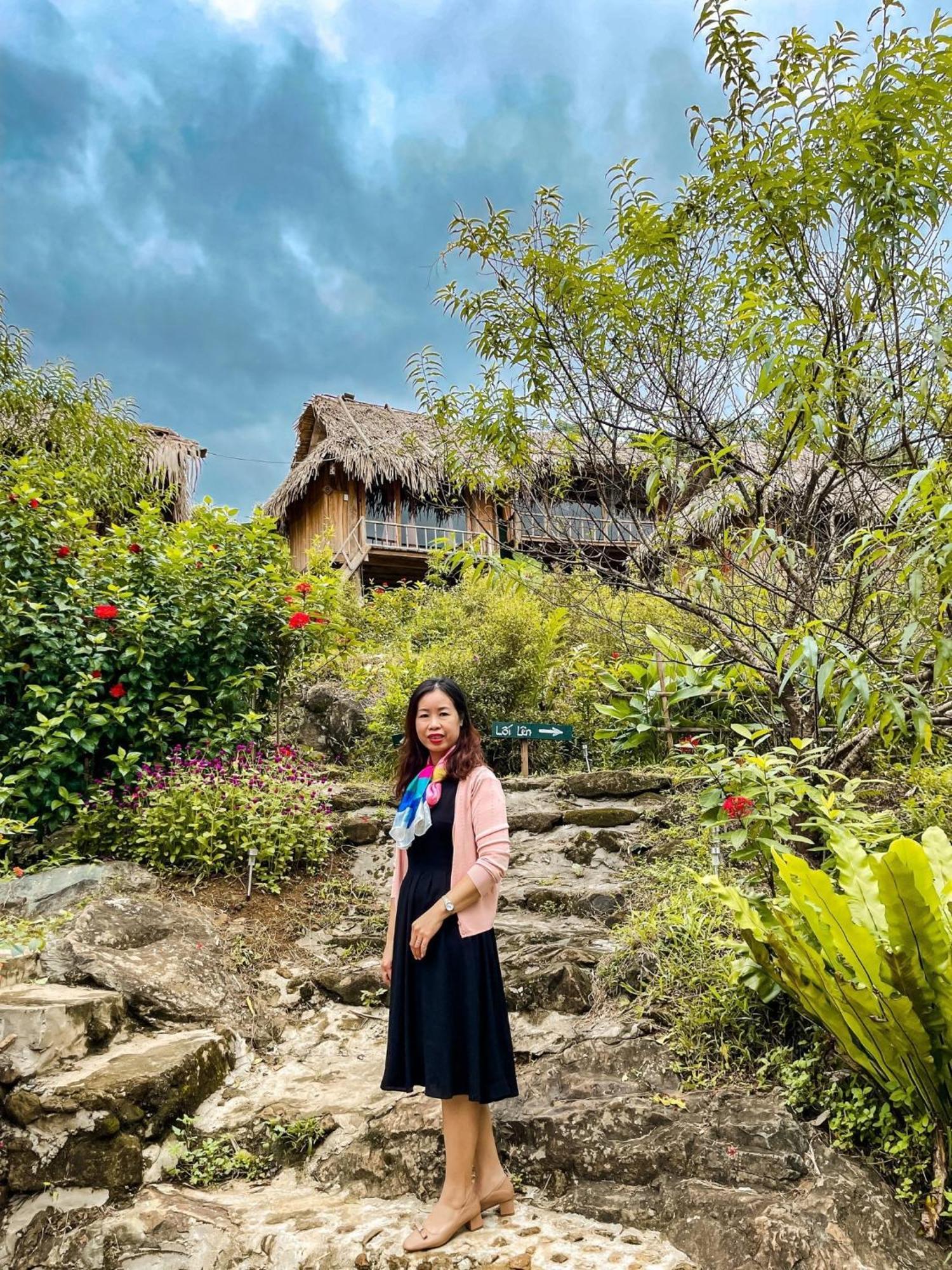Pu Luong Cuisine Garden Homestay Lang Bang ภายนอก รูปภาพ